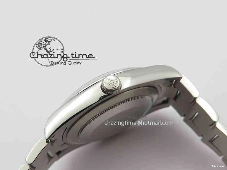 MiroTime 0131 DateJust II 41mm SS BP Maker Best Edition White Dial On SS Bracelet SA Snug 3733